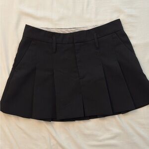 Zara Black Skater Skirt